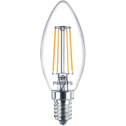 Philips Lighting 76381700 LED Energetická třída (EEK2021) F (A - G) E14  4.3 W = 40 W teplá bílá (Ø x d) 3.5 cm x 9.7 cm  3 ks