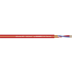 Sommer Cable 200-0053 mikrofonový kabel  2 x 0.34 mm² červená metrové zboží