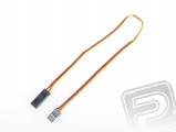 4604 S prodlužovací kabel 300mm JR plochý silný, zlacené kontakty (PVC)