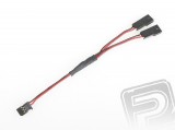 4701 J "Y"-kabel Futaba plochý silný krátký 150mm (PVC)