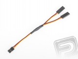 4701 S &quot;Y&quot;-kabel JR plochý silný krátký 150mm (PVC)