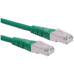 Roline 21.15.1363 RJ45 síťové kabely, propojovací kabely CAT 6 S/FTP 5.00 m zelená  1 ks
