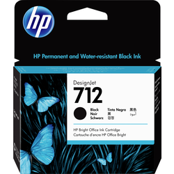 HP Inkoustová kazeta 712 originál Single černá 3ED71A