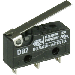 ZF DB2C-A1LC mikrospínač DB2C-A1LC 250 V/AC 10 A 1x zap/(zap)  bez aretace 1 ks