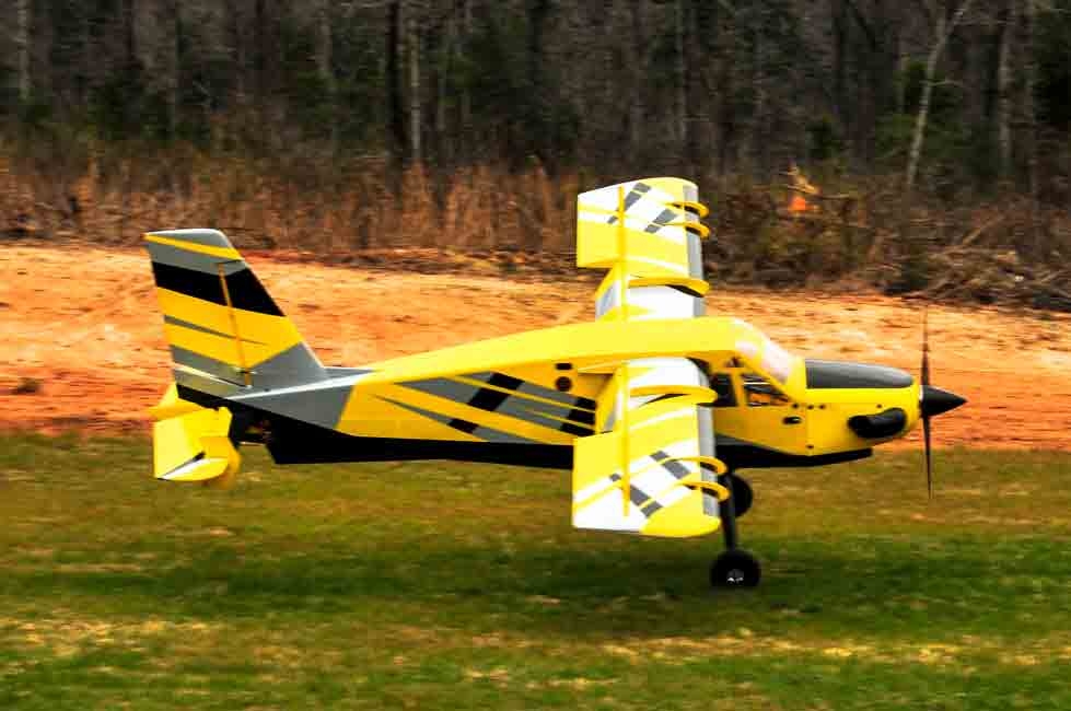 120&quot; Turbo Bushmaster - žlutá/černá 3,06m