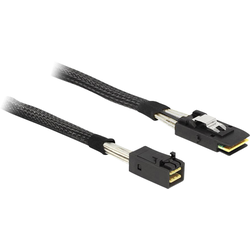 Delock pevný disk kabel [1x Mini-SAS zástrčka (SFF-8643)  - 1x Mini-SAS zástrčka (SFF-8643) ] 0.50 m černá