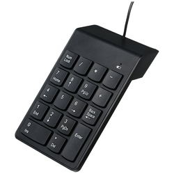 Gembird  kabelový číselná klávesnice  černá