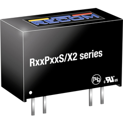 RECOM R05P05S/X2 DC/DC měnič napětí do DPS 200 mA 1 W Počet výstupů: 1 x Obsahuje 1 ks