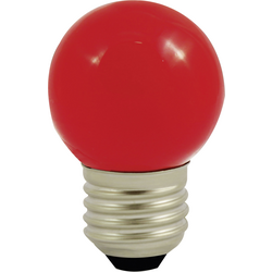 LightMe LM85254 LED Energetická třída (EEK2021) G (A - G) E27 kapkový tvar 0.8 W červená (Ø x d) 45 mm x 69 mm  1 ks
