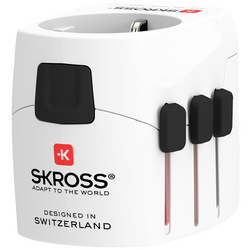 Skross 1302460 cestovní adaptér  Pro Light USB (2xA)