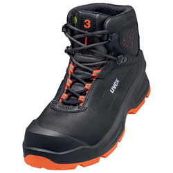 Uvex 3 6873145 bezpečnostní obuv S3 Velikost bot (EU): 45 černá, oranžová 1 pár