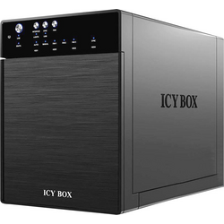 ICY BOX IB-3640SU3-1 8,9 cm (3,5 palce) kryt pevného disku  3.5 palec USB 3.2 Gen 1 (USB 3.0), eSATA