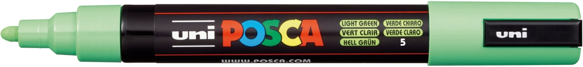 Akrylový popisovač UNI POSCA PC-5M 1,8-2,5mm - světle zelená