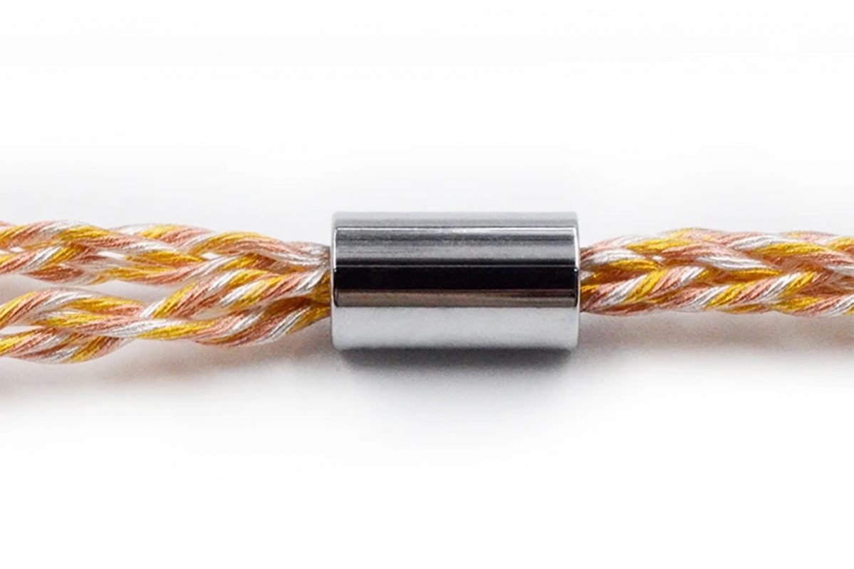 KZ 784 Core zlato/stříbrný smíšený kabel (C Pin)