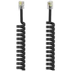 Hama telefonní kabel [1x RJ11 zástrčka 4p4c - 1x RJ11 zástrčka 4p4c] 1.5 m černá