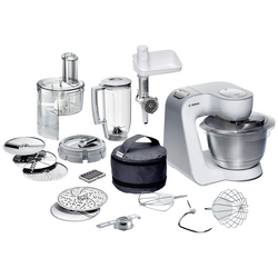 Bosch Haushalt MUM54270DE kuchyňský robot 900 W bílá, stříbrná