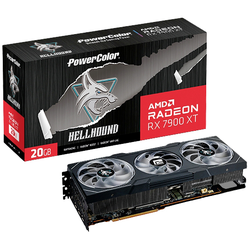 Powercolor grafická karta AMD Radeon RX 7900 XT Hellhound 20 GB SDRAM GDDR6 PCIe HDMI™, DisplayPort přetaktovaná