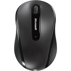 Microsoft Wireless Mobile Mouse 4000 Bezdrátová myš bezdrátový optická černá 4 tlačítko 1000 dpi