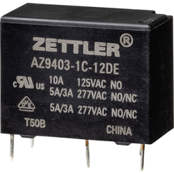 Zettler Electronics AZ9403-1C-12DE napájecí relé 12 V/DC 5 A  1 ks