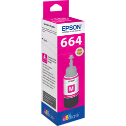 Epson Ink refill T6643 originál purppurová C13T66434010