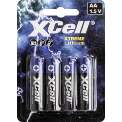 XCell XTREME FR6/L91 tužková baterie AA lithiová  1.5 V 4 ks