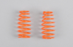 Pružiny tlumičů soudkové 2,4mm, oranžové, 2ks. FG