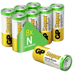 GP Batteries Super GP910A, LR01 akumulátor N alkalicko-manganová 1.5 V 8 ks