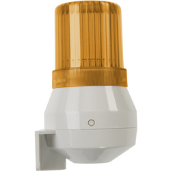 Auer Signalgeräte kombinované signalizační zařízení  KDF oranžová zábleskové světlo, stálý tón 230 V/AC