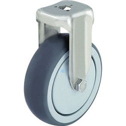 Blickle 574608 Otočné kovové kolečko, Ø 125 mm, se závitem a kuličkovým ložiskem Provedení Kolečko s kuličkovým ložiskem