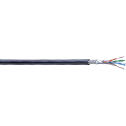 Belden 74002E.00500 ethernetový síťový kabel CAT 5e SF/UTP 4 x 2 x 0.14 mm² černá metrové zboží