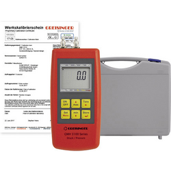 Greisinger GMH3161-12-WPD5 vakuometr Kalibrováno dle (ISO) tlak vzduchu, neagresivní plyny, korozivní plyny 0 - 1.3 bar