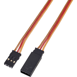 Modelcraft servo prodlužovací kabel [1x JR zástrčka - 1x JR zásuvka] 25.00 cm 0.14 mm² plochý