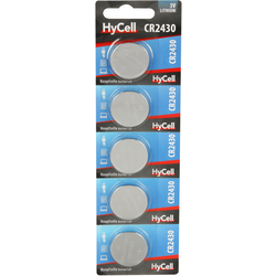 HyCell CR2430 knoflíkový článek CR 2430 lithiová 300 mAh 3 V 5 ks