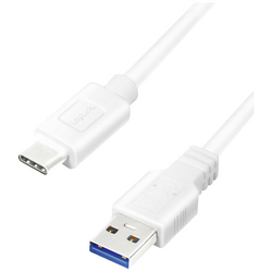 LogiLink USB kabel USB 3.2 Gen1 (USB 3.0 / USB 3.1 Gen1) USB-A zástrčka, USB-C ® zástrčka 0.15 m CU0172