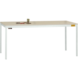Manuflex LD1913.7035 ESD pracovní stůl UNIDESK s kaučuk deska, světle šedá RAL 7035, Šxhxv = 1600 x 800 x 720-730 mm  šedobílá (RAL 7035)