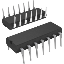 Microchip Technology PIC16F676-I/P mikrořadič PDIP-14  8-Bit 20 MHz Počet vstupů/výstupů 12