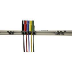SKS Hirschmann PMS 4 S LMLH sada bezpečnostních měřicích kabelů [lamelová zástrčka 4 mm - lamelová zástrčka 4 mm] 1.00 m, červená, 1 ks
