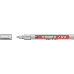 Edding 4-750054 edding 750 paint marker popisovač na laky  stříbrná 2 mm, 4 mm 1 ks/bal.