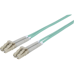 Intellinet 750868 optické vlákno optické vlákno kabel [1x zástrčka LC - 1x zástrčka LC] 50/125 µ Multimode OM3 1.00 m