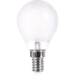 LightMe LM85267 LED Energetická třída (EEK2021) F (A - G) E14 kapkový tvar 4.8 W = 40 W teplá bílá (Ø x d) 45 mm x 78 mm stmívatelná, vlákno 1 ks