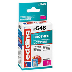 Edding Inkoustová kazeta náhradní Brother LC223M kompatibilní Single purppurová EDD-548 18-548