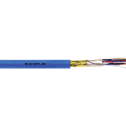 LAPP 34120-1 datový kabel UNITRONIC® JE-Y(ST)Y...BD EB 2 x 2 x 0.80 mm² modrá metrové zboží
