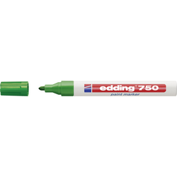 Edding 4-750004 edding 750 paint marker popisovač na laky  zelená 2 mm, 4 mm 1 ks/bal.