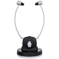 Silva Schneider DH 9600 Hi-Fi špuntová sluchátka bezdrátová stereo černá/šedá regulace hlasitosti, Vypnutí zvuku mikrofonu