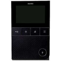 DoorBird  A1101 Black Edition    domovní video telefon  LAN, Wi-Fi  vnitřní jednotka    černá