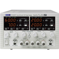 Aim TTi CPX400D laboratorní zdroj s nastavitelným napětím  0 - 60 V/DC 0 - 20 A 840 W   Počet výstupů 2 x
