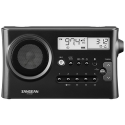 Sangean PR-D4 BT stolní rádio KV (AM), AM, DV (AM), FM Bluetooth   metalická šedá (mat)