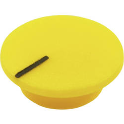 Cliff CL1772 krytka knoflíku s ukazatelem žlutá Vhodné pro (série tlačítek, koleček) otočná tlačítka K21  1 ks
