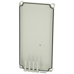 Fibox Cover, PC Grey 3730145 univerzální pouzdro 380 x 190 x 30  polykarbonát  šedobílá (RAL 7035) 1 ks