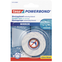 tesa MIRROR 55732-00001-02 montážní páska tesa® POWERBOND bílá (d x š) 1.5 m x 19 mm 1 ks
